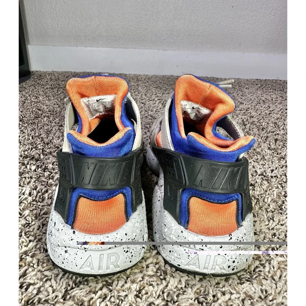Nike Air Huarache OG Mowabb Men's Size 5 Tan Hyper Royal Running Athletic Shoes